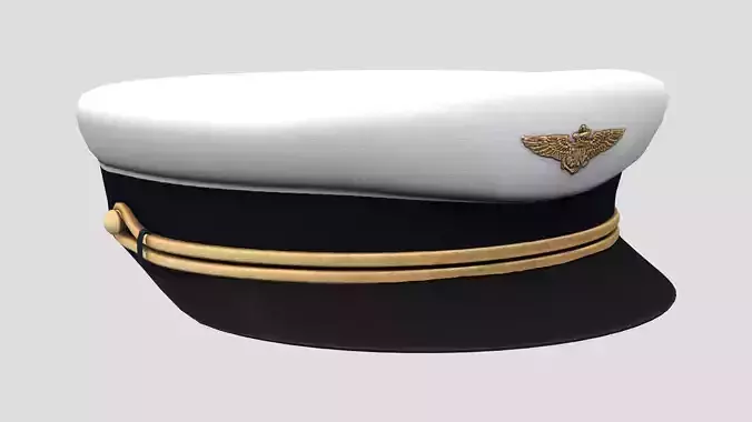 Military White Navy Hat