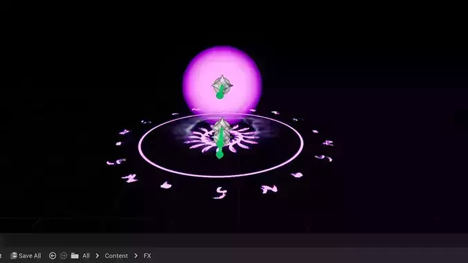 Magic orb fx animation 