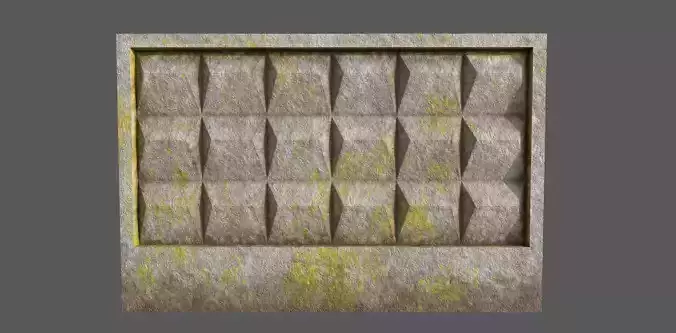 Old soviet factory fence