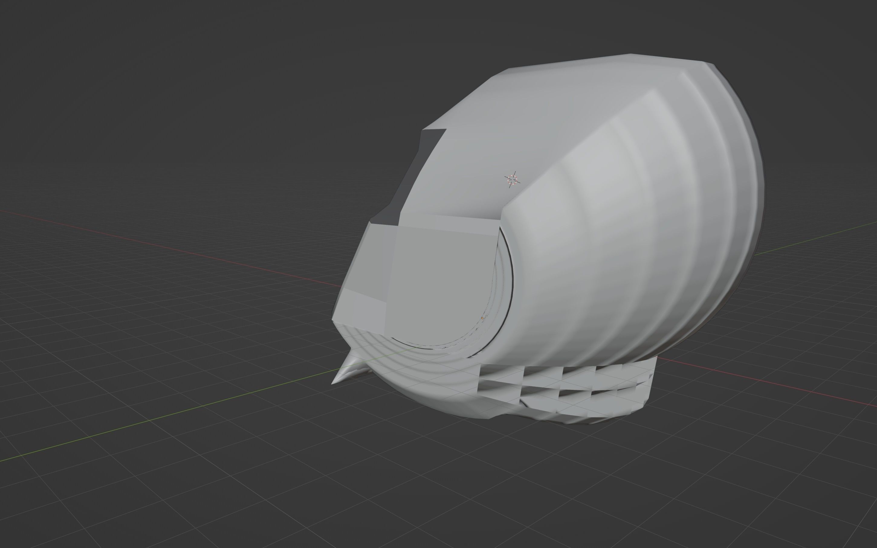 Flying transport of the future 3D model_6