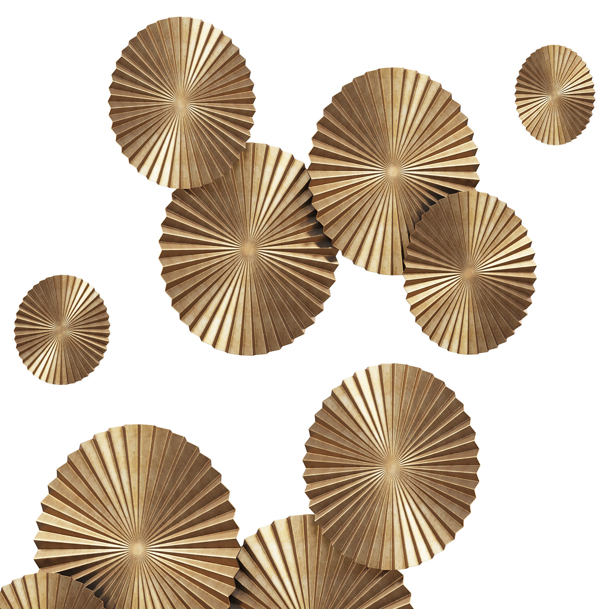 Everly quinn 6 piece sunburst 3D model_1