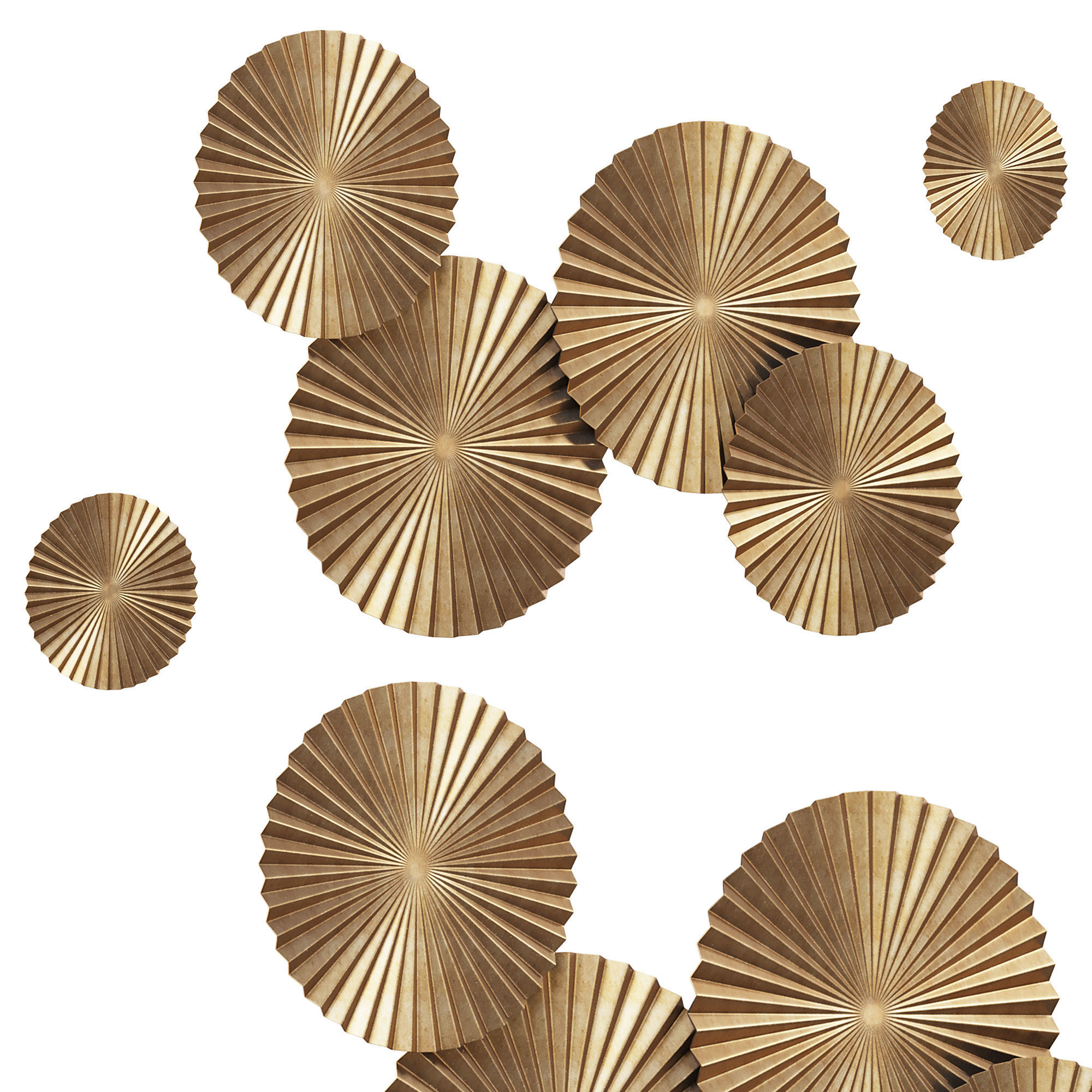 Everly quinn 6 piece sunburst 3D model_2