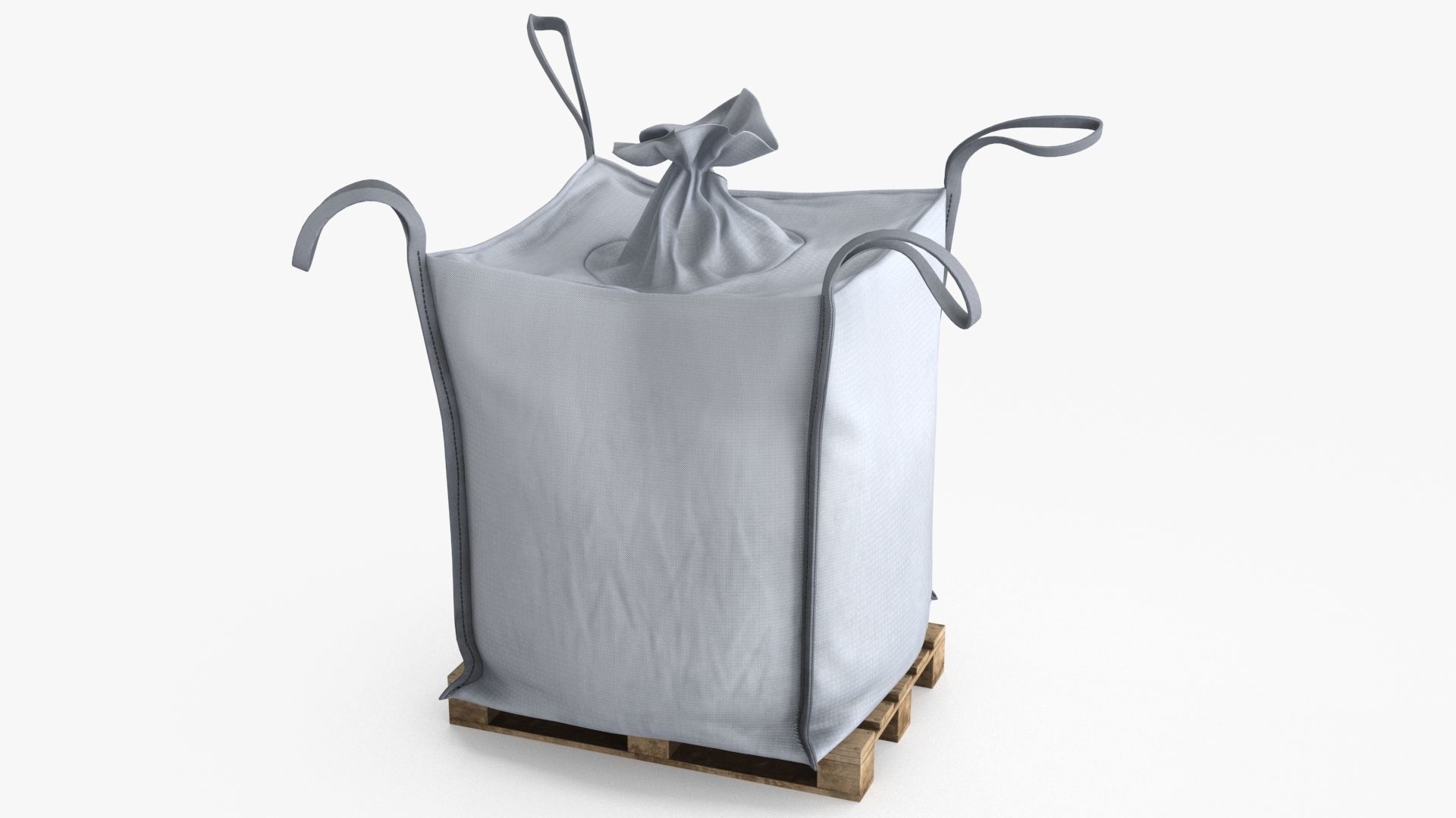 Bulk Bag v2 Low-poly 3D model_8
