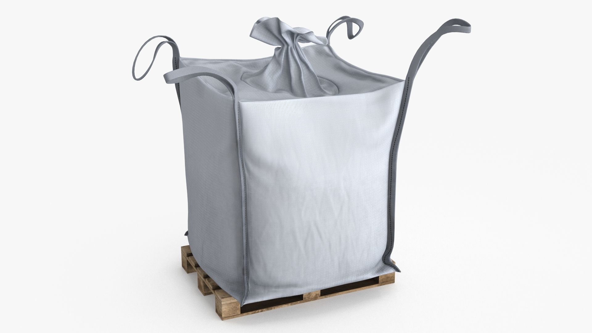 Bulk Bag v2 Low-poly 3D model_2