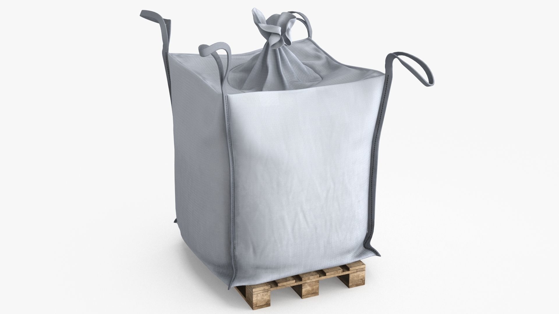 Bulk Bag v2 Low-poly 3D model_5