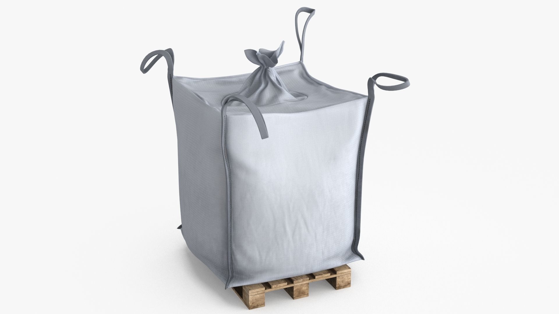 Bulk Bag v2 Low-poly 3D model_9