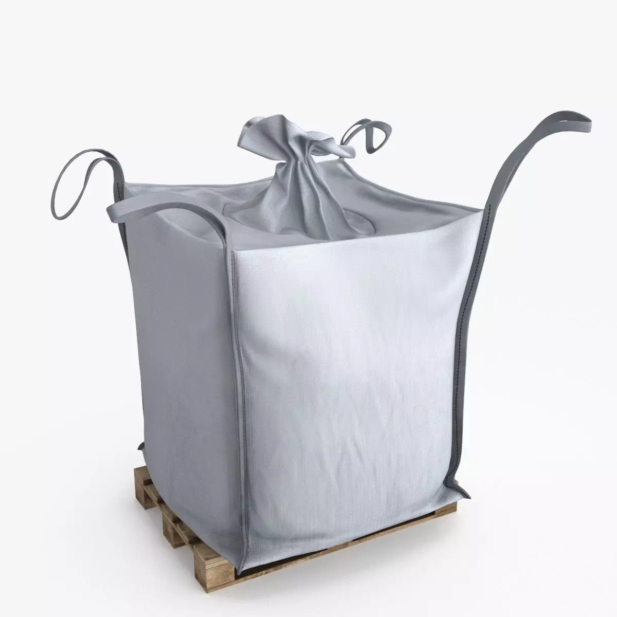 Bulk Bag v2 Low-poly 3D model_0