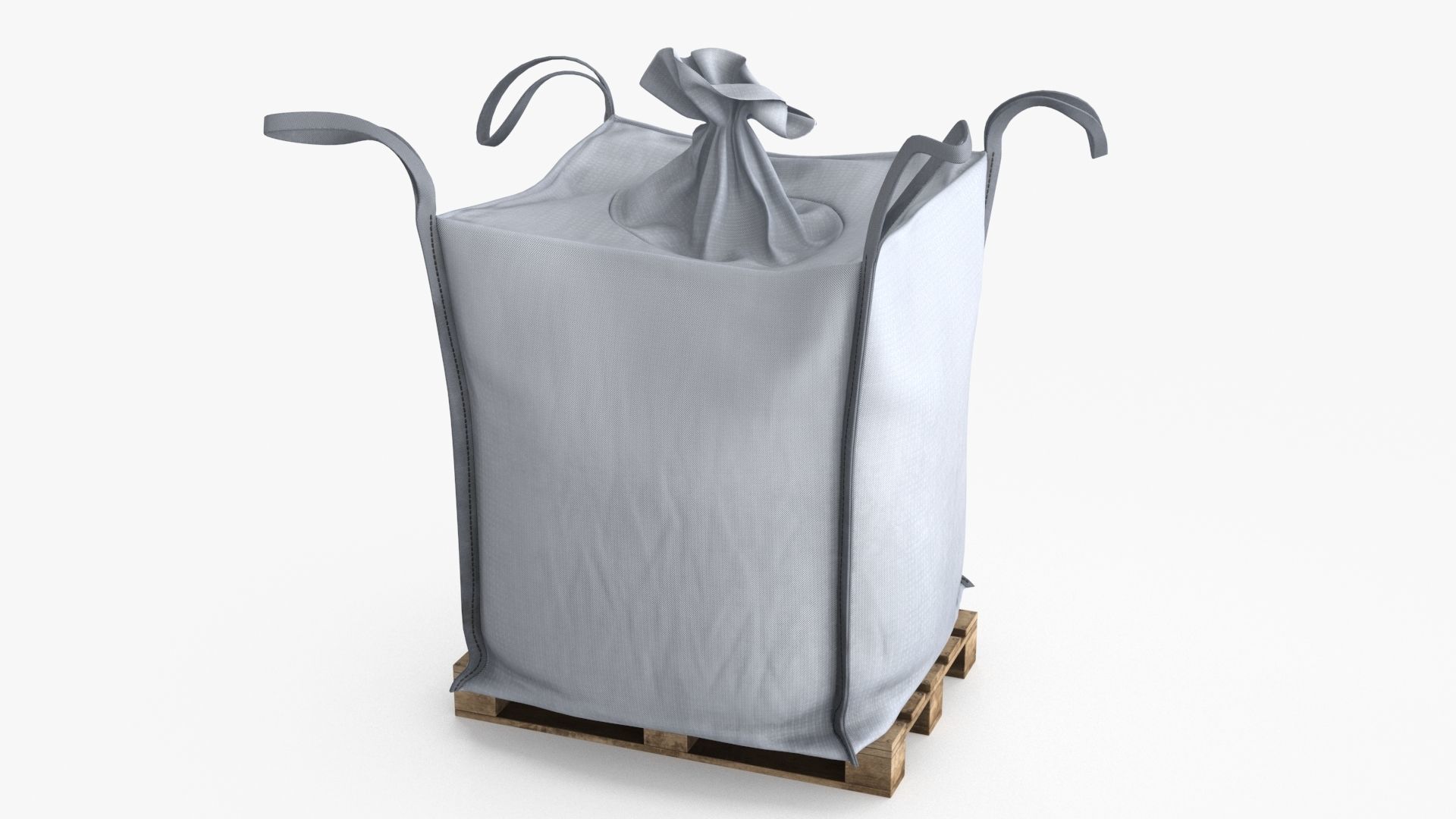 Bulk Bag v2 Low-poly 3D model_4