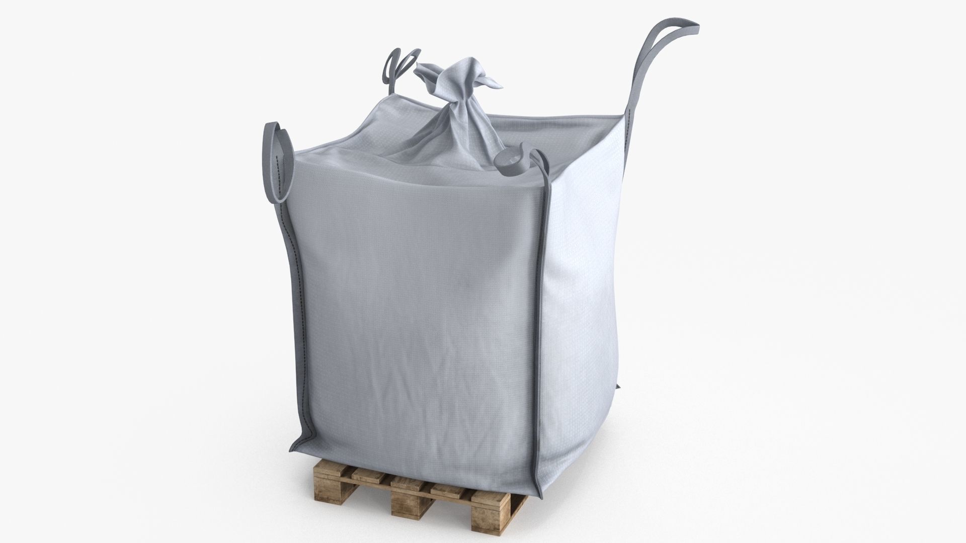 Bulk Bag v2 Low-poly 3D model_10
