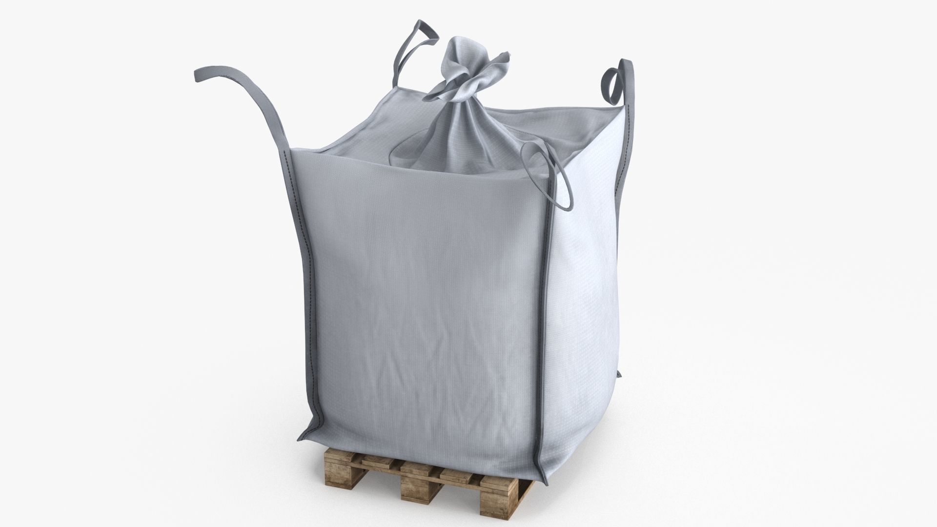 Bulk Bag v2 Low-poly 3D model_6