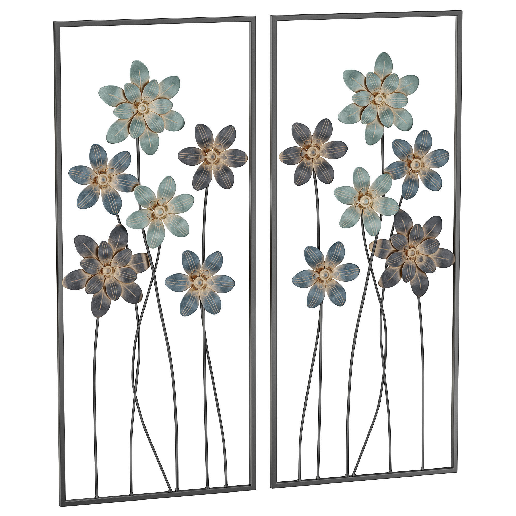 Gracie oaks wall decor 3D model_1