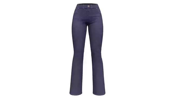 Ladies Bootcut Jeans Pants