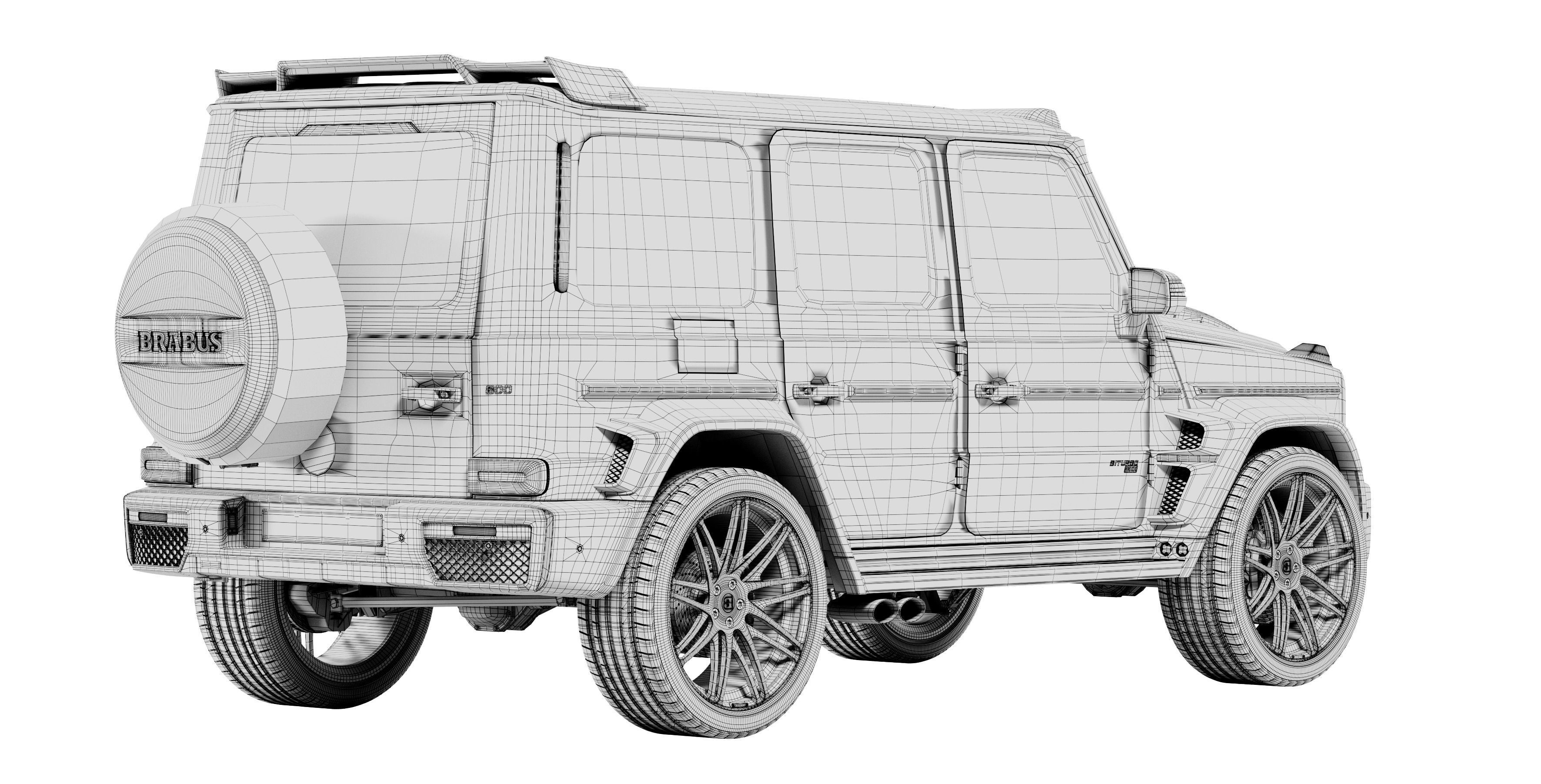 Brabus Shadow 800 3D model_16