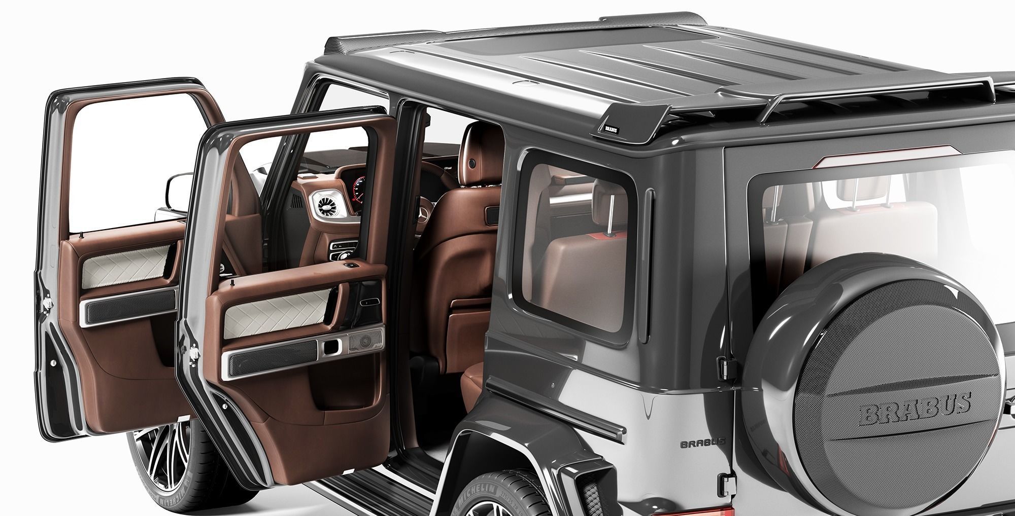 Brabus Shadow 800 3D model_8