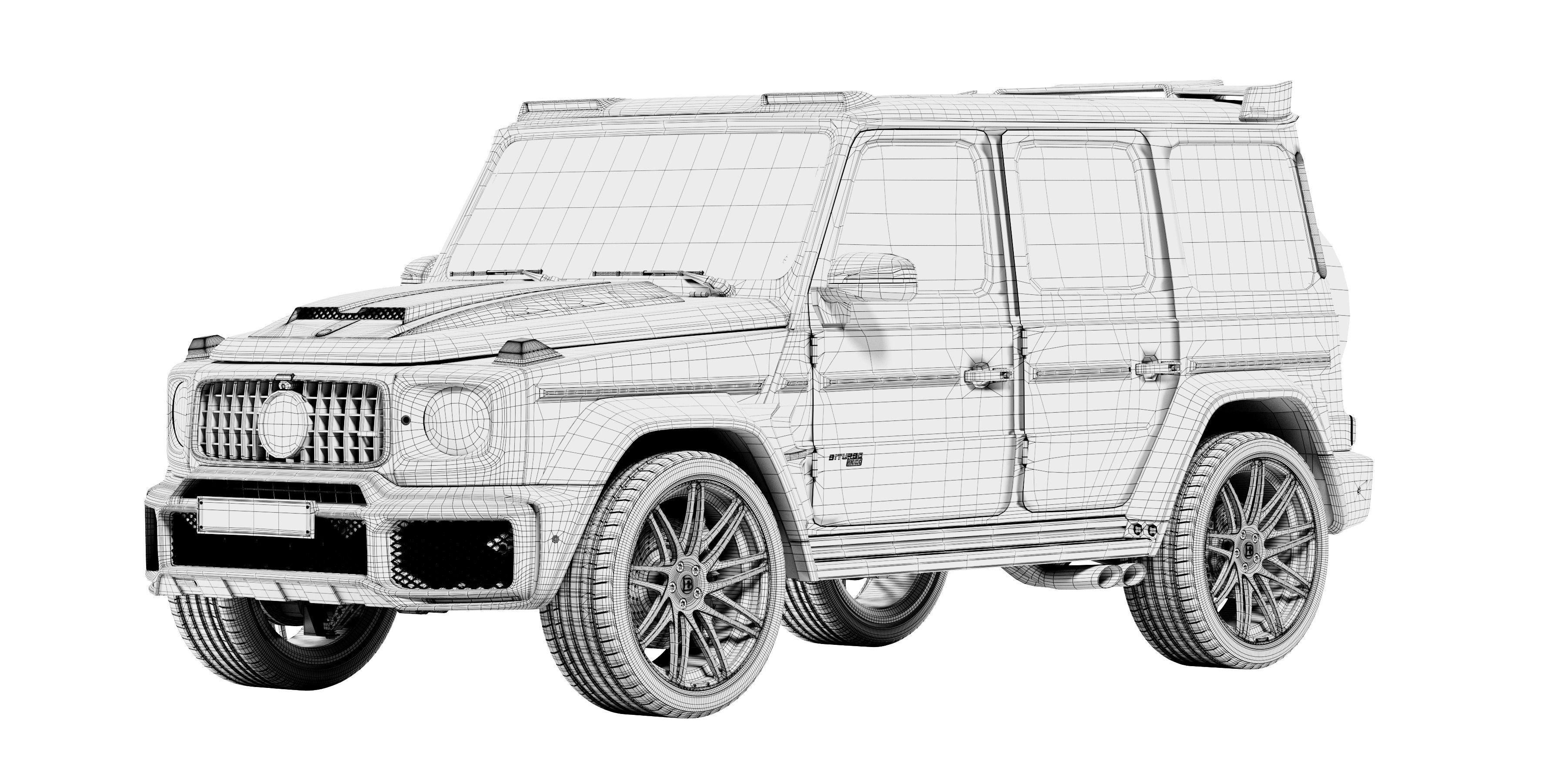 Brabus Shadow 800 3D model_15