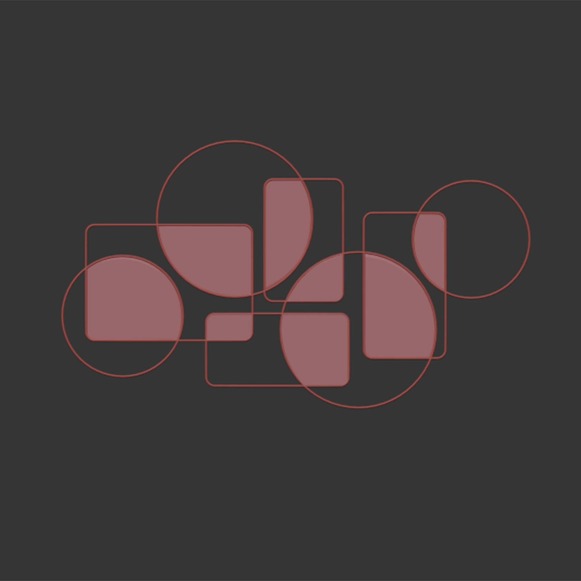 Metallic Shapes Wall Decor by Wayfair 3D model_5