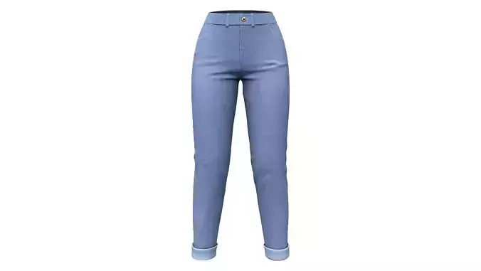 Ladies Boyfriend Jeans Pants