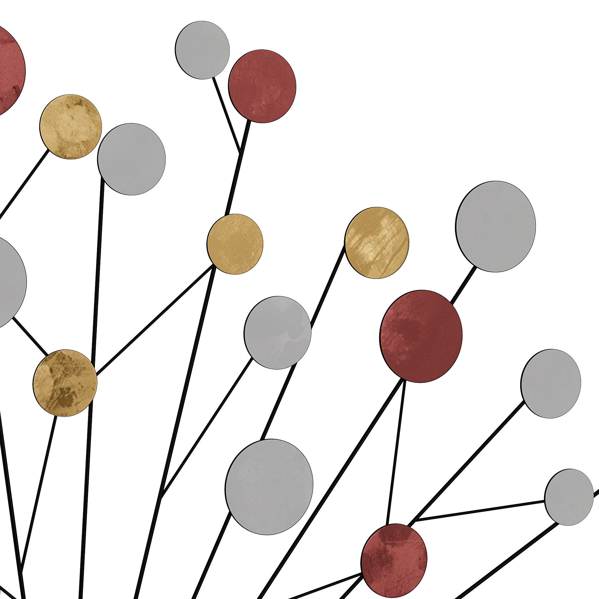 George oliver Abstract Wall Decor 3D model_2