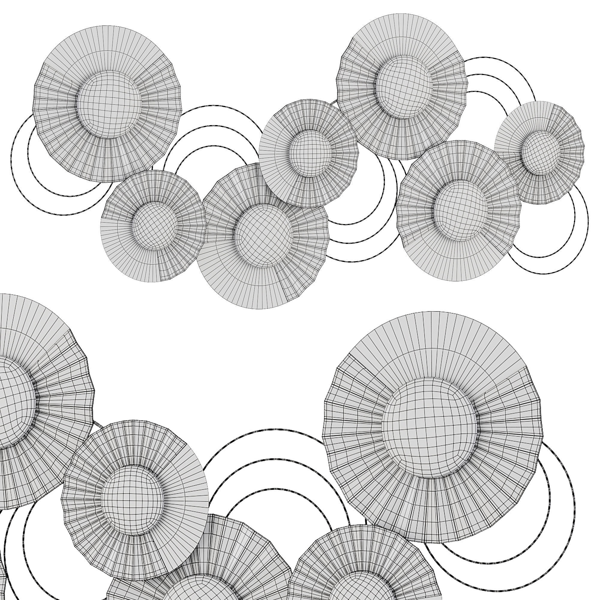 Dakota fields Wall Decor 3D model_3