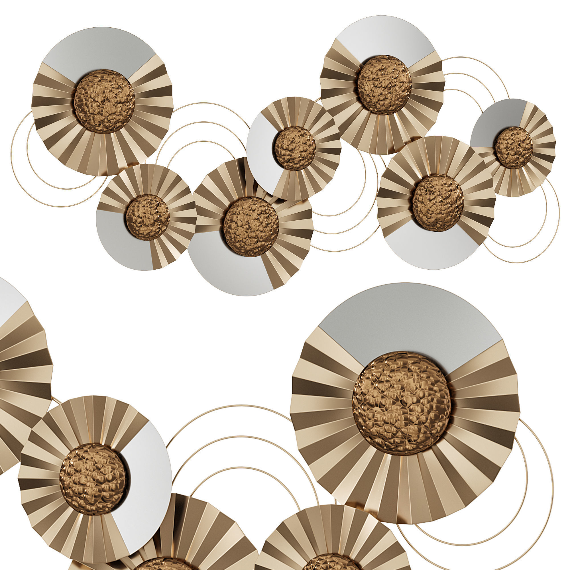 Dakota fields Wall Decor 3D model_1