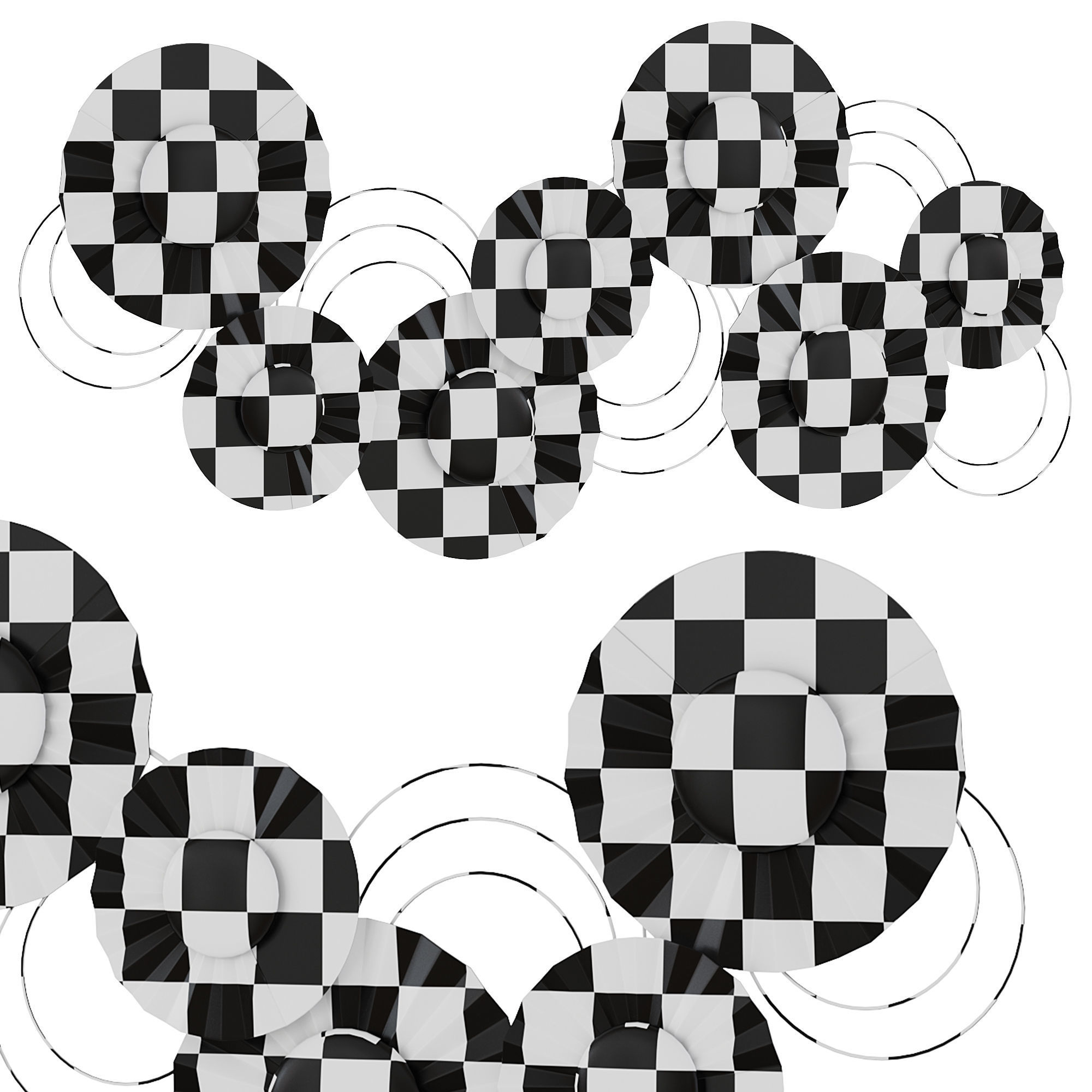 Dakota fields Wall Decor 3D model_4