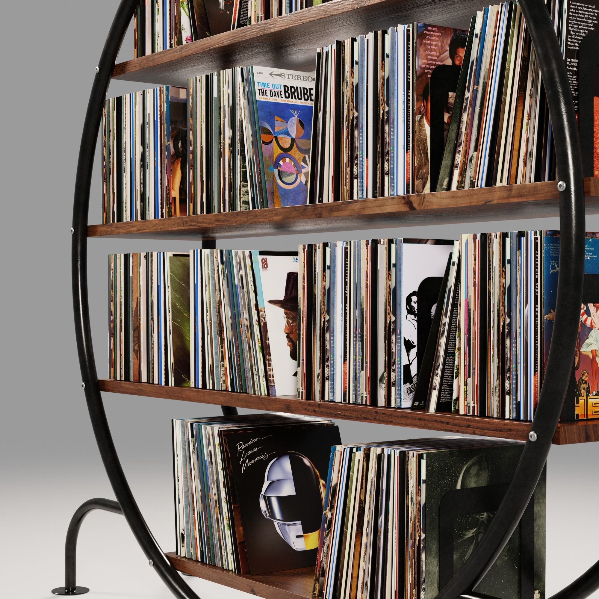 Vinyl Storage No53 3D model_8