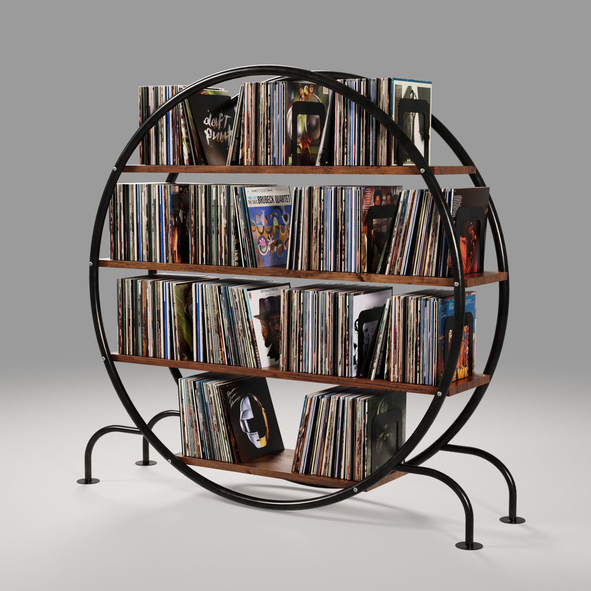 Vinyl Storage No53 3D model_1