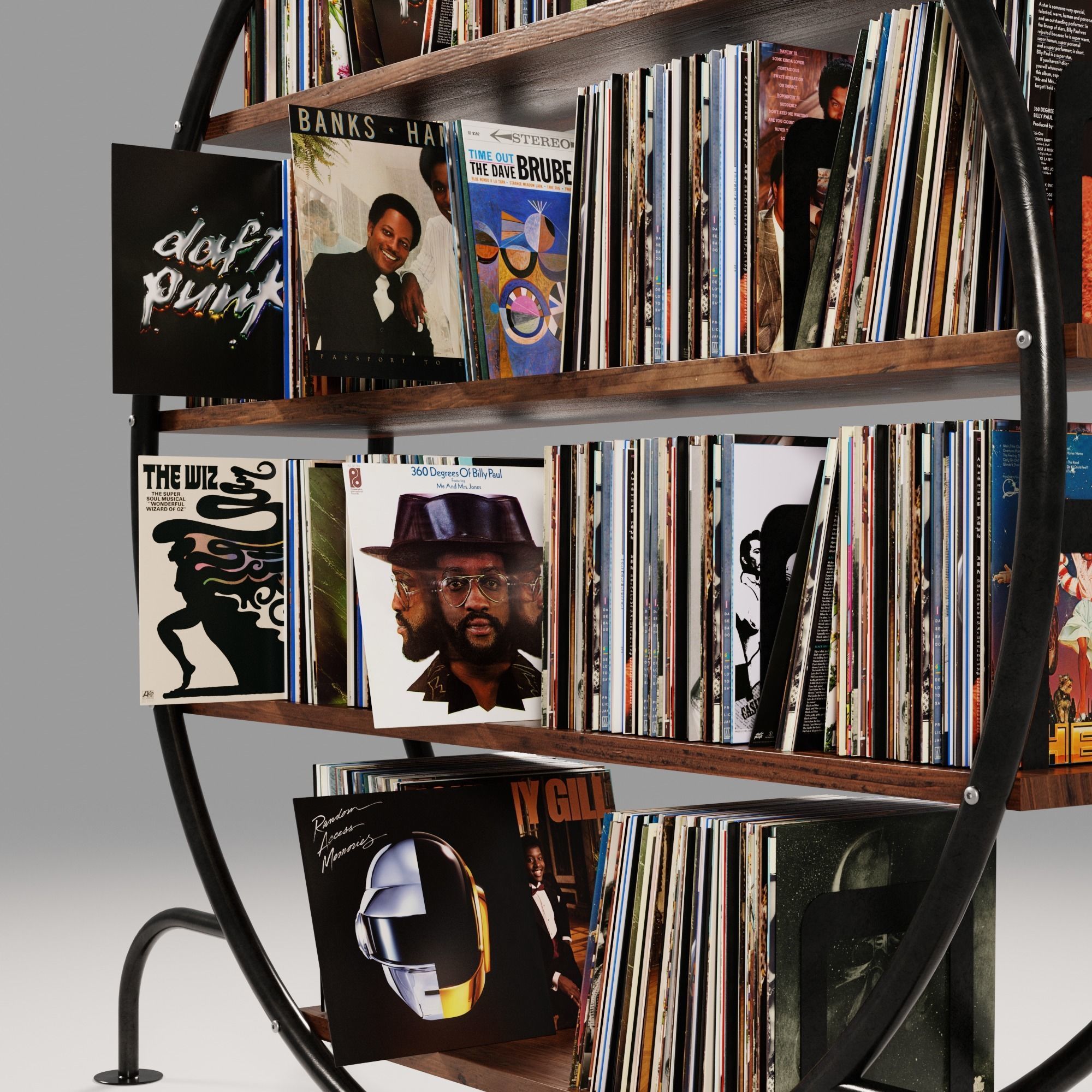 Vinyl Storage No53 3D model_9