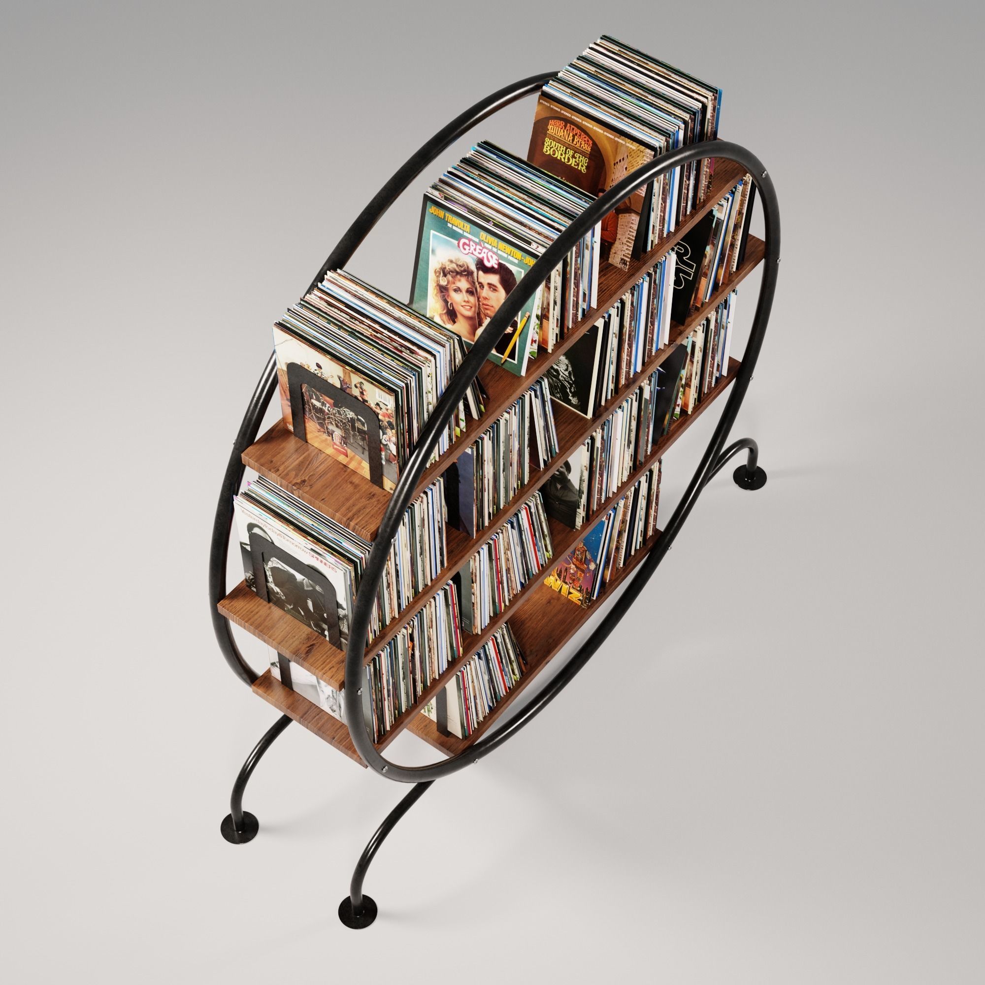 Vinyl Storage No53 3D model_4