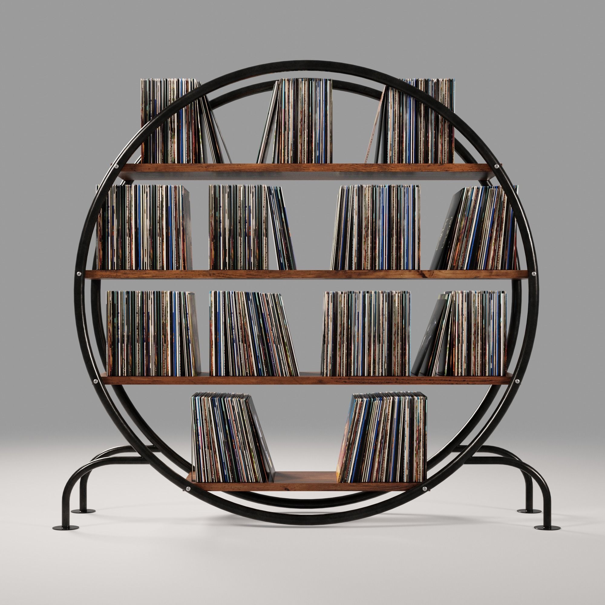 Vinyl Storage No53 3D model_2