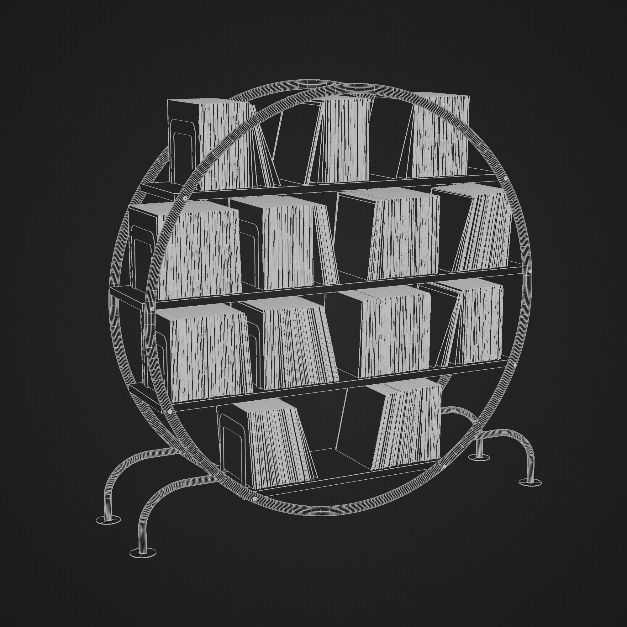 Vinyl Storage No53 3D model_19