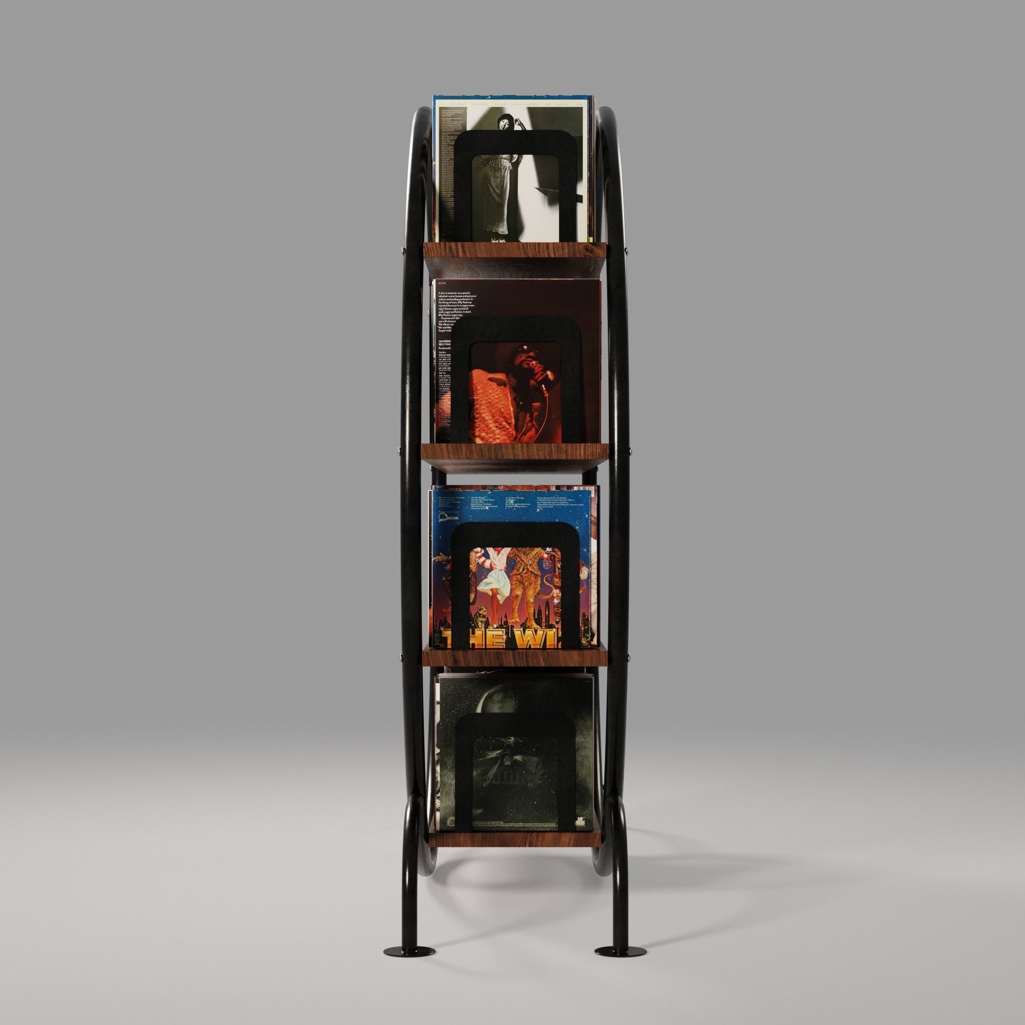 Vinyl Storage No53 3D model_11