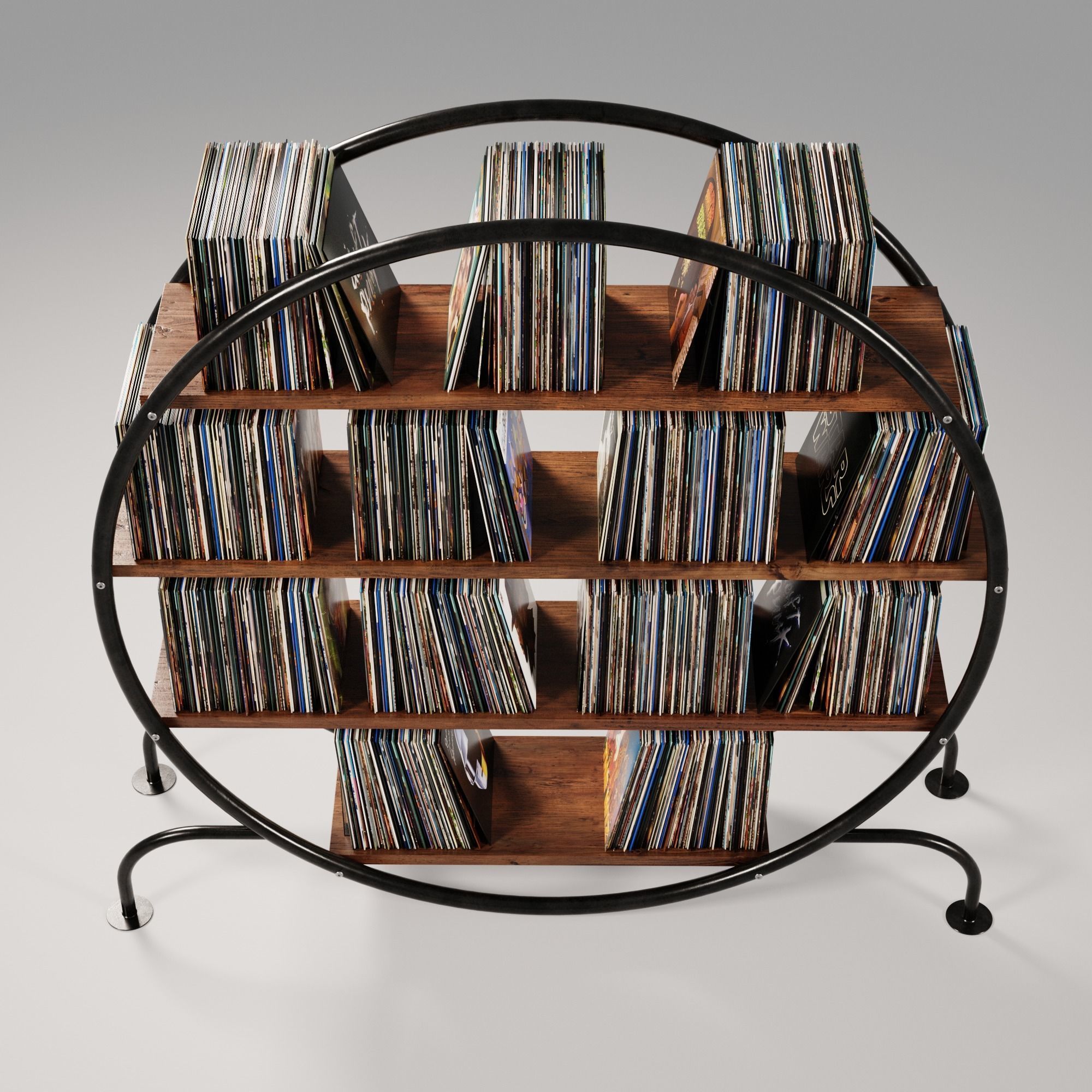 Vinyl Storage No53 3D model_6