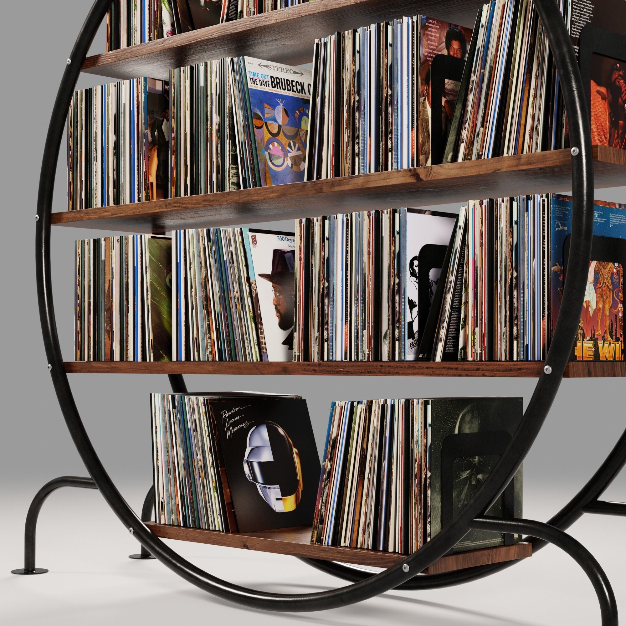 Vinyl Storage No53 3D model_5