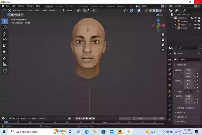 xxxtentacion head