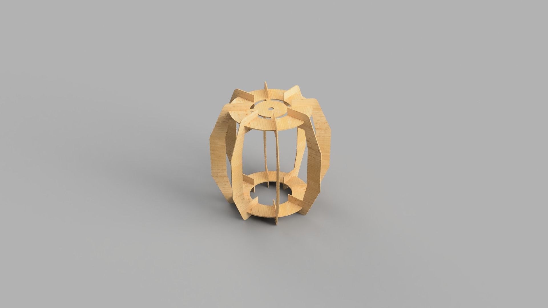 Print Ready Simple Chandelier 3D print model_4