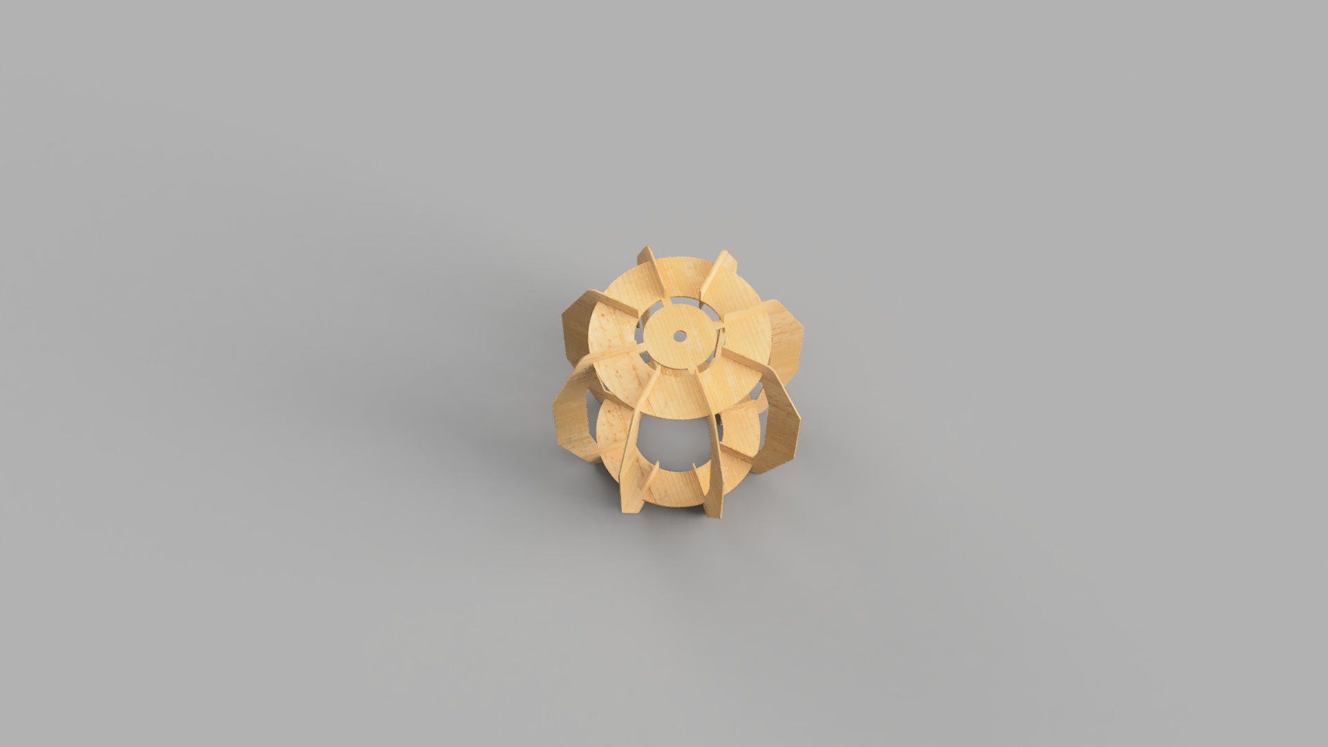 Print Ready Simple Chandelier 3D print model_2