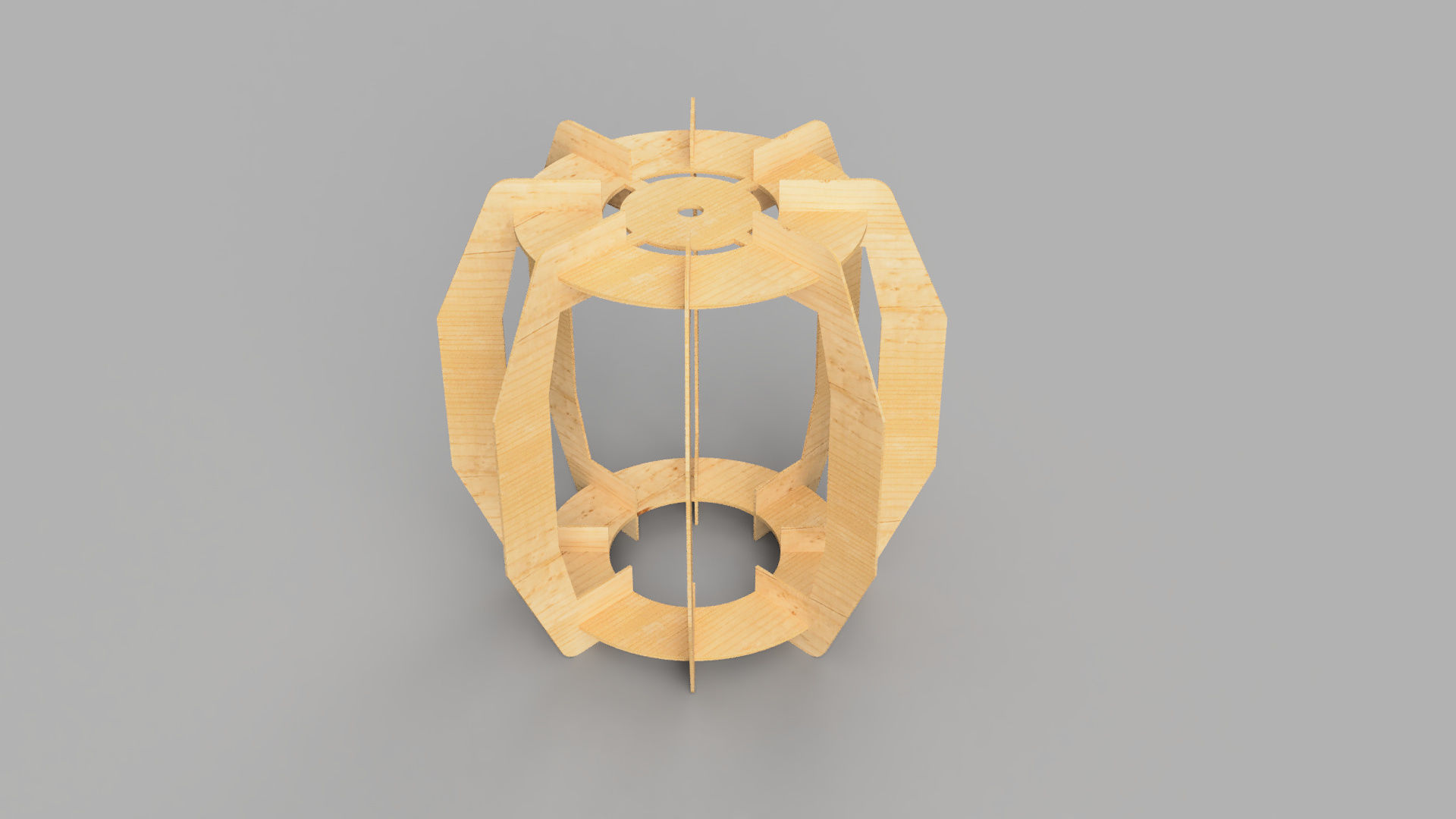 Print Ready Simple Chandelier 3D print model_7