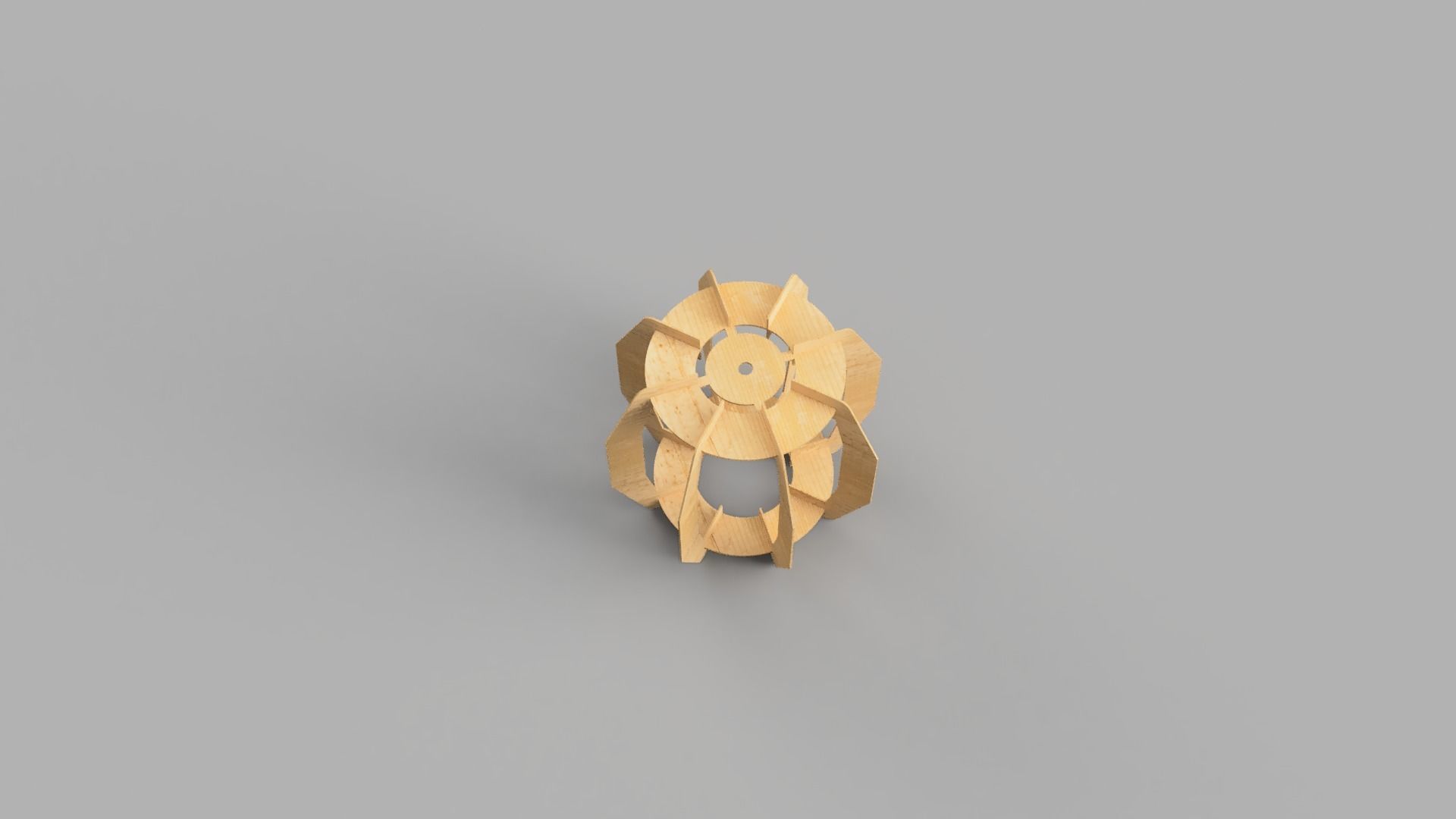 Print Ready Simple Chandelier 3D print model_8