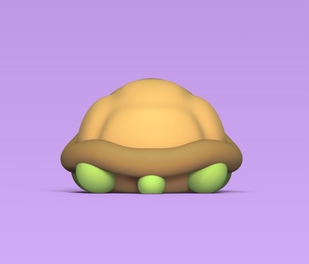 Flexi Turtle 3D print model_2
