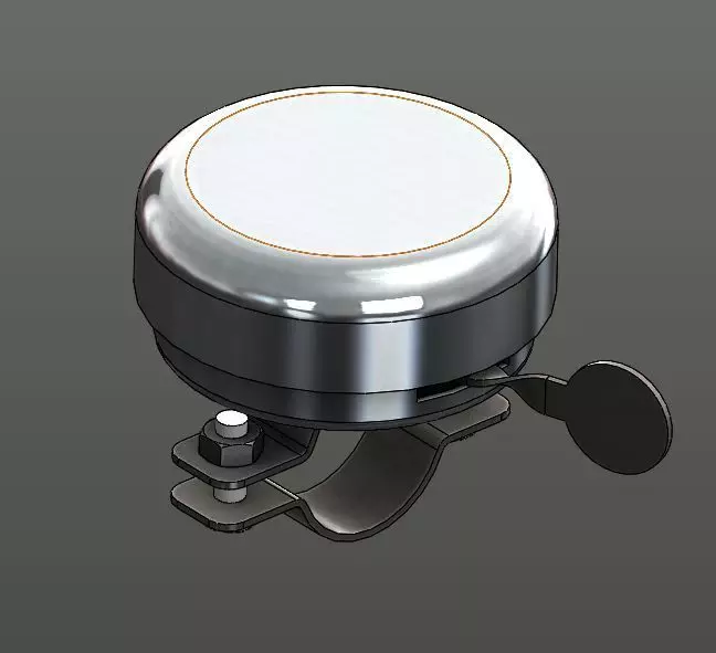 bell for bicycle  3D model_0