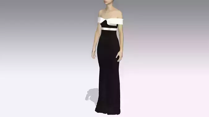 BLACK AND WHITE COLOR MATTE COTTON FABRIC 