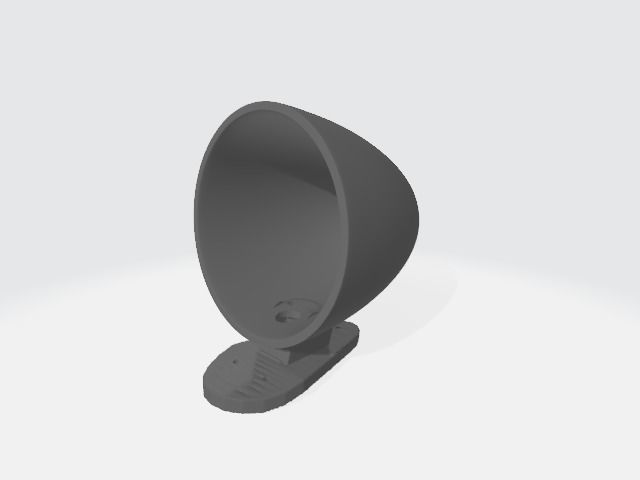 C5GB mechanical siren shell 3D print model_1