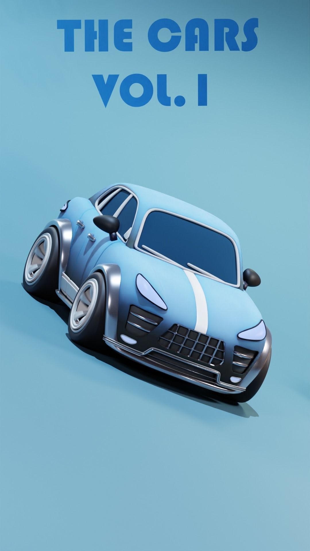 car collection cars vol 3D model_8