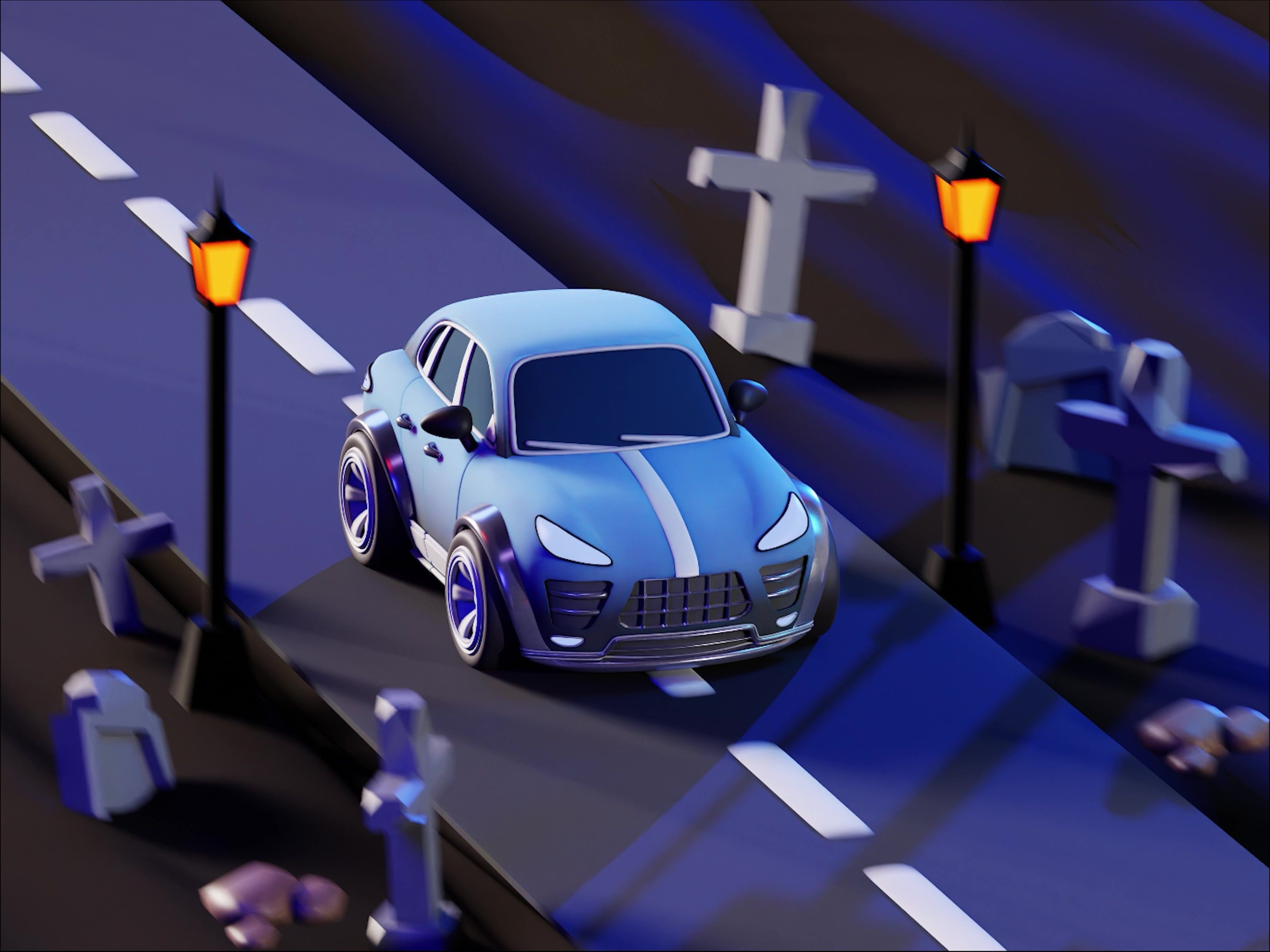 car collection cars vol 3D model_5