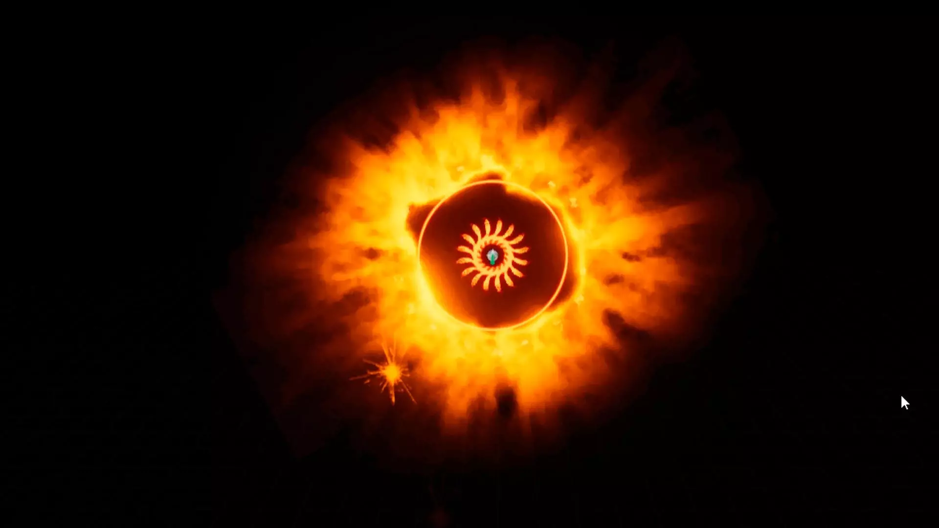 Unreal engine 5 sun particles FX animation Low-poly 3D model