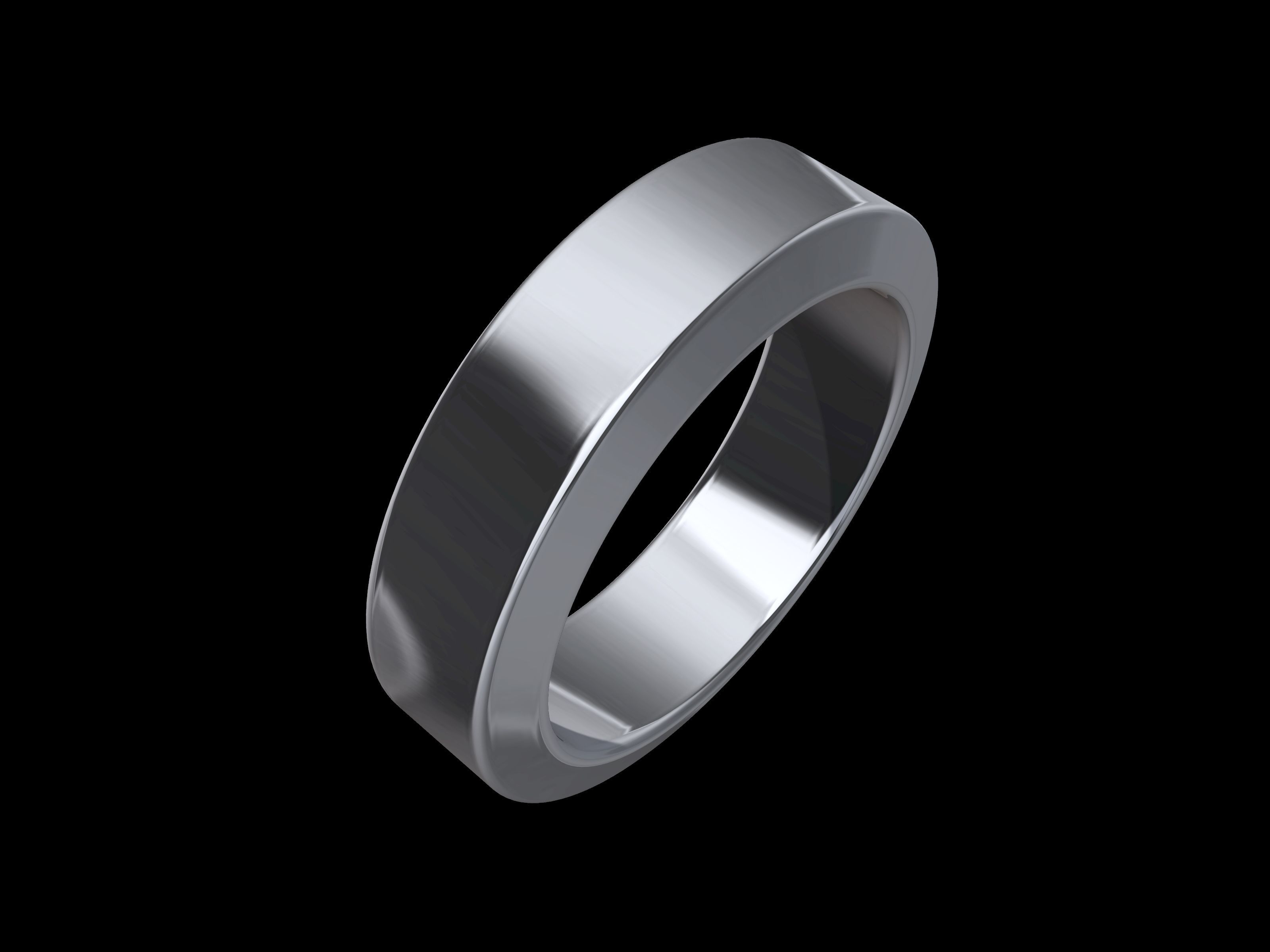 18 wedding band 9654 stl verified 3D print model_2