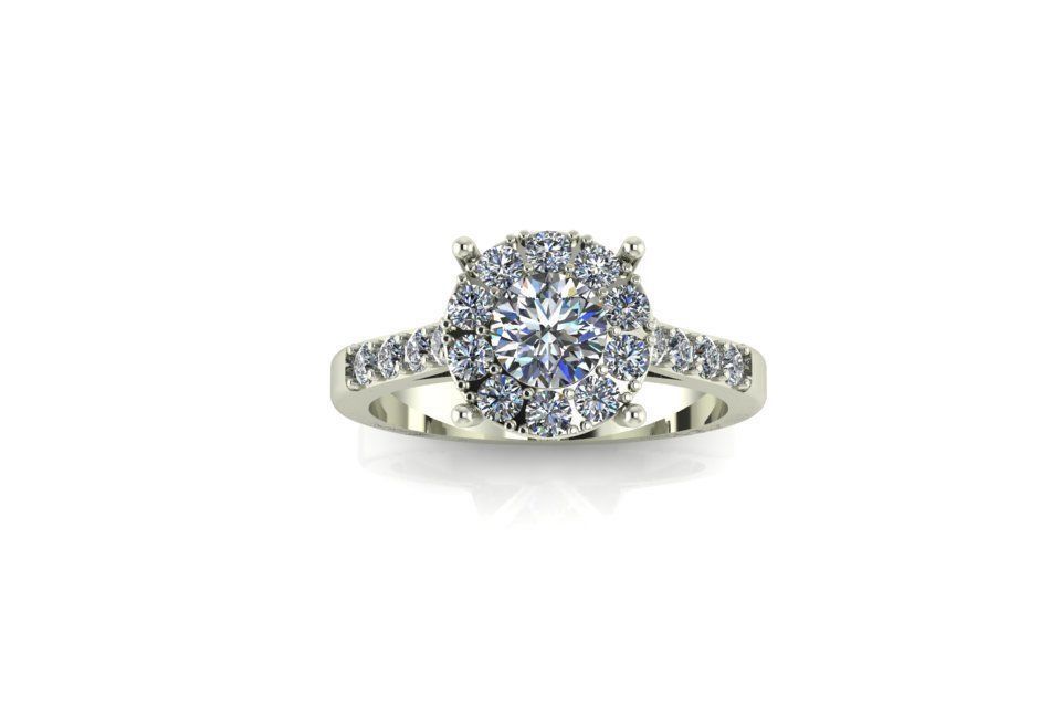 DIAMOND RING TO PRINT 3D print model_1