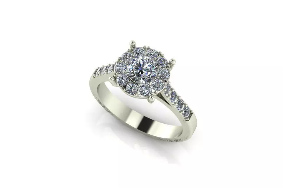 DIAMOND RING TO PRINT 3D print model_0