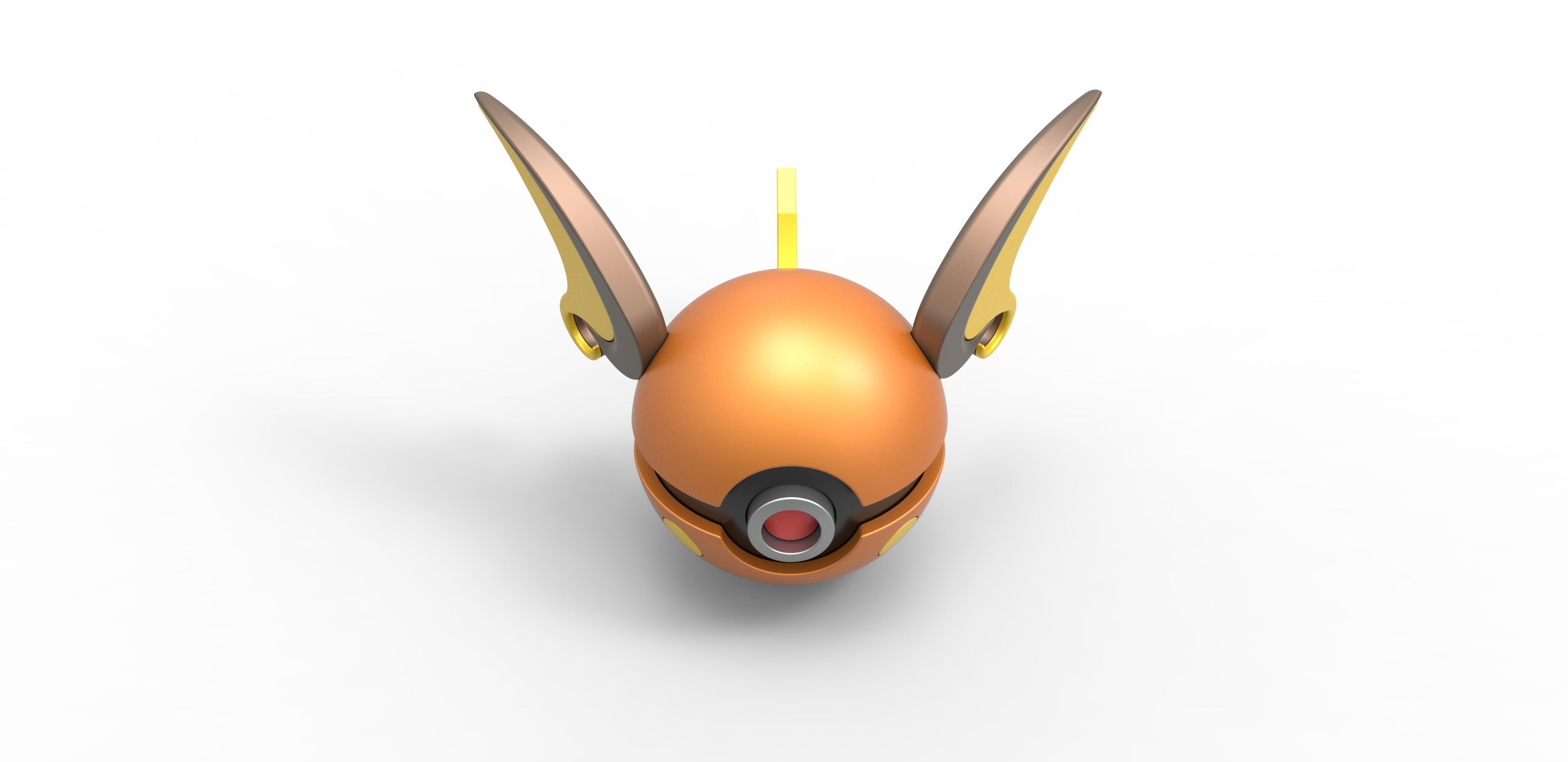 Raichu orb 3D print model_3